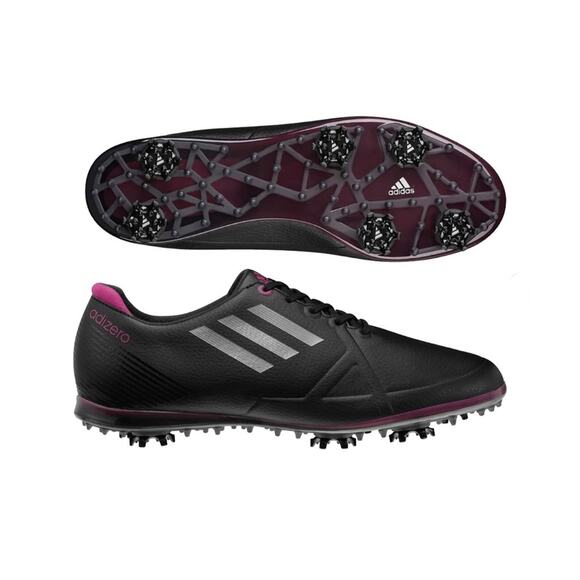 adidas Shoes - Adidas | Adizero Tour Women’s Golf Cleats Shoes | Size 8 Black and Purple